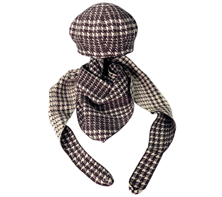 Elegant Beanie with Neckscarf